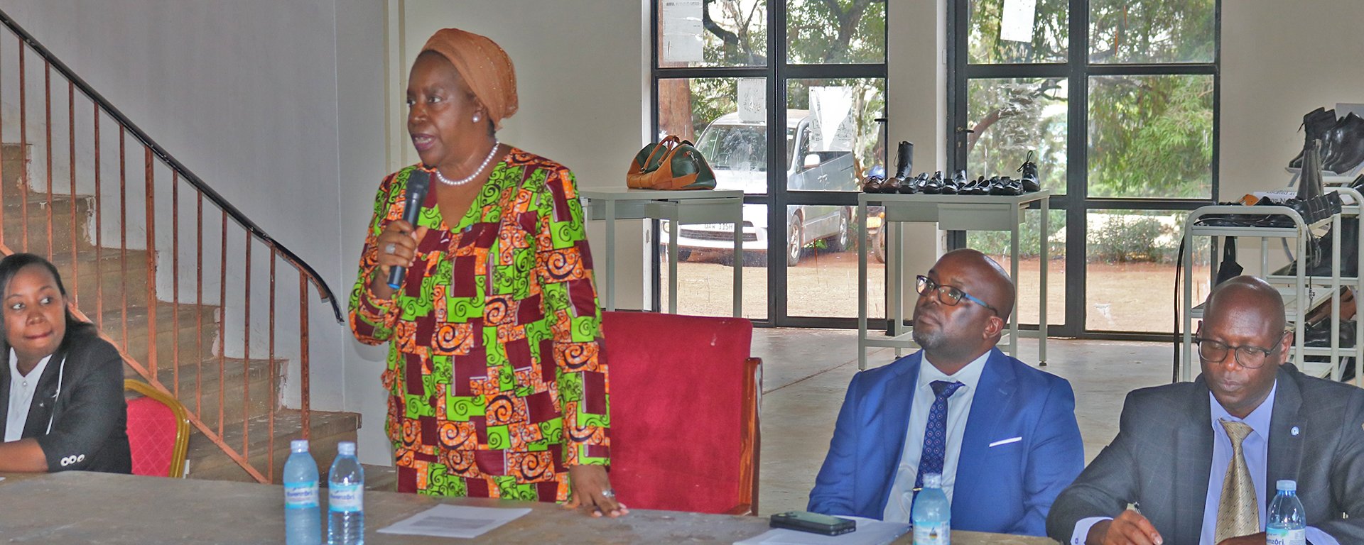 MTAC welcomes the Secretary General of COMESA , H.E Chileshe Kapwepwe