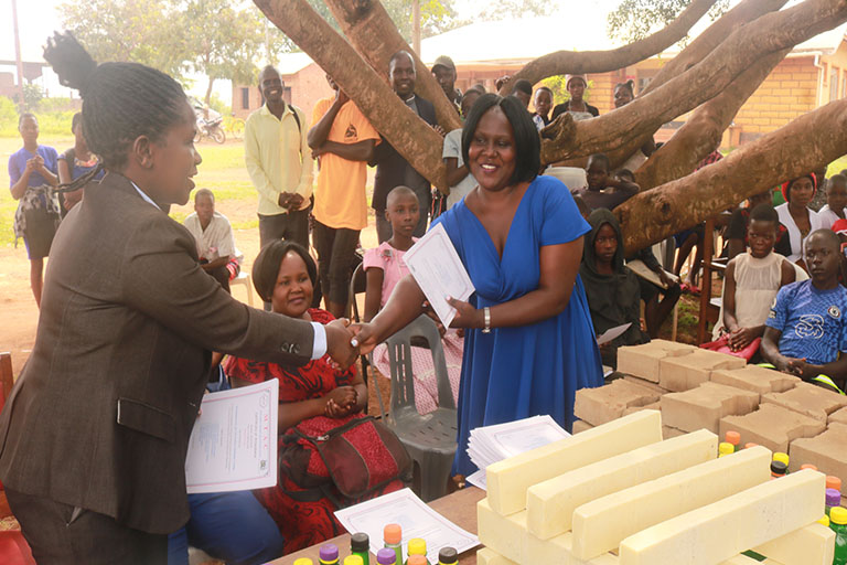 Photo of "Implement the knowledge and skills learnt to fight poverty"